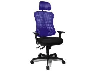 Topstar Bureaustoel HEAD POINT SY Netbekleding In Blauw - 2