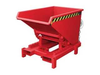 Zwaarlast-kiepbak,HxLxB 970x1260x805mm,0,3m³,draagverm. 4000kg,RAL300 - 1