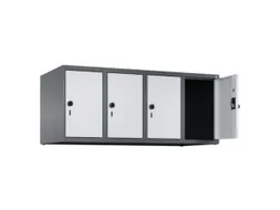 opzetkast,v. locker,4vak.,vak B 300mm,HxBxD 500x1200x500mm
