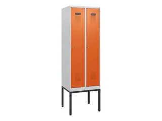 schoollocker,HxBxD 1950x600x500mm,2vak,vak B 300mm,cil.-slot - 2