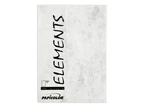Kopieerpapier Papicolor A4 90gr 12 vel marble grijs