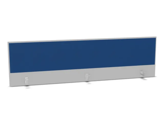 opzetpaneel bureau aanbouw achter MP-lichtgrijs BN6016-blauw 2000mm