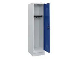 schoollocker,HxBxD 1630x400x500mm,1vak,vak B 400mm,draaigrendel,sokkel