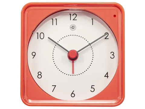 Alarmklok nXt Nathan 7.3x7.3x3.3cm oranje