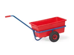 Handtrekwagen Kunststof Bak 4101V 200kg 632x232mm Massief Rubber