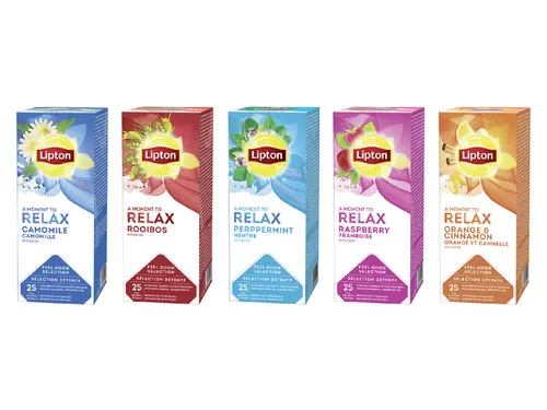 Thee Lipton Relax Camomile Met Envelop 25Stuks