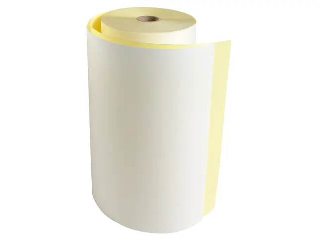 Rol Telex 210x120x25x70 2 lagen chemisch zelfkopiërend 57 Gram Wit