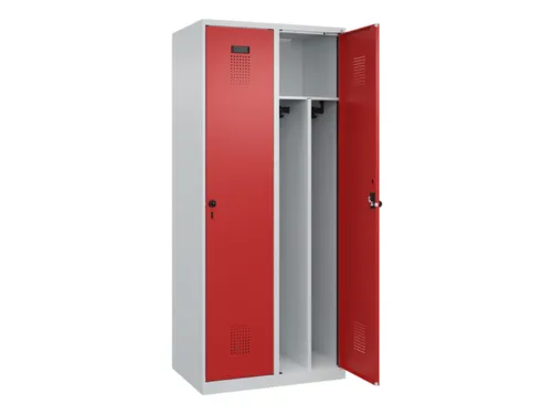 locker voor scheiding van kleding,HxBxD 1850x800x500mm,2vak