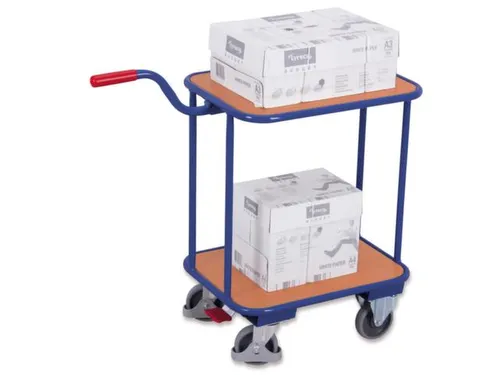 Platformwagen Duwstang 200kg Laadvlak 605x450mm 4 Wielen