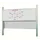 Schoolbord Dubbelvlaksbord 120x400cm Verstelbaar Kolom Wit Emaille