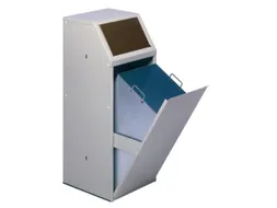 Afvalverzamelaar 69 Liter Binnenbak Sticker Gft-Afval Klep Voorzijde