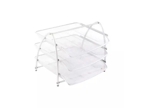 Meshtray 3 set van drie uitschuifbare brievenbakjes voor A4 formaat me