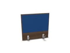 opzetpaneel bureau aanbouw achter NV bruin hickory blauw 600mm