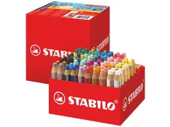 Kleurpotlood STABILO 882 woody 3-in-1 incl 4 slijpers 76 stuks assorti