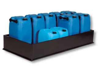 Opvangbak Hdpe 2470x1270x265mm V. 8x220l Open Volume 225l - 1