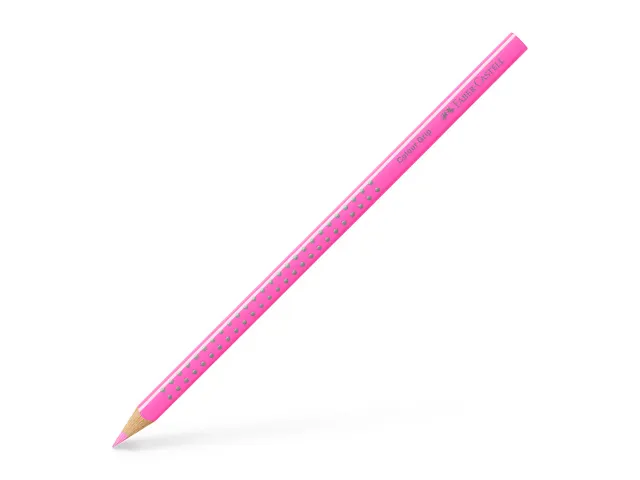 Kleurpotlood Faber-Castell Colour Grip 2001 14 neon roze