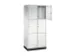 grootvolume-lockersysteem,RAL 7035,HxBxD 1950x820x500mm,2x3vakken