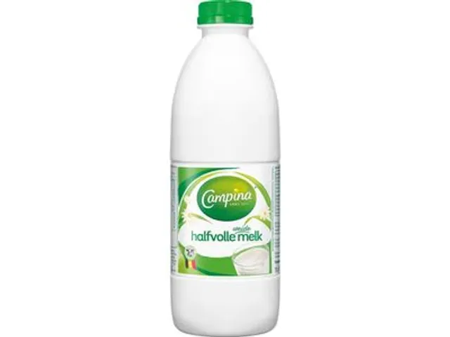 Melk Campina halfvol petfles houdbaar 1 liter