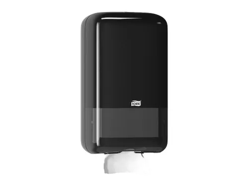 Tork 556008 Elevation T3 Gevouwen Toiletpapier Dispenser Zwart