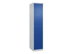 lockerkast,HxBxD 1850x400x500mm,1x4vakken,vak B 400mm,cil.-slot
