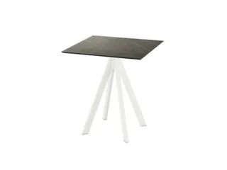 bistrotafel,HxBxD 730x700x700mm,rechthoekig,4voeten wit - 1