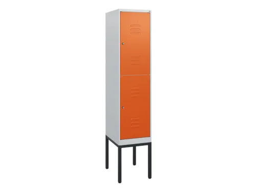 dubbeldekse locker,HxBxD 1950x400x500mm,1x2vak.,vak B 400mm