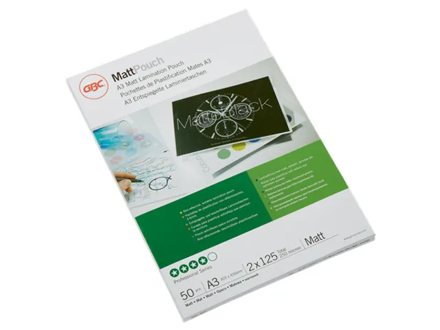 Lamineerhoes mat A3 250 micron (2x125 micron), pak van 50 stuks
