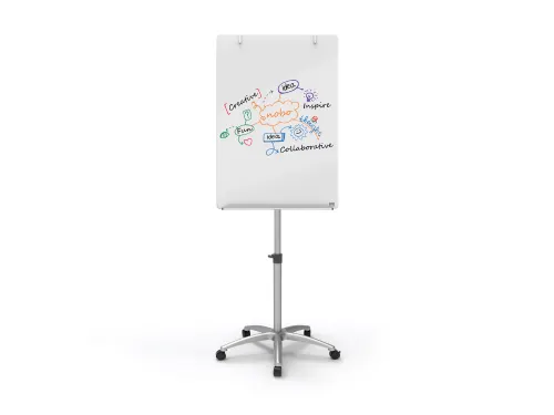 Flipover Nobo Diamond glass mobiel 70x100cm