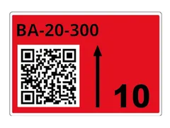 Brother LTZ14055FQR, Rood, Rechthoek, Universeel, 85 mm, 55 mm, 340 st