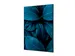 Wanddecoratie Textiel Set A1 Botanische Bladeren Blauw