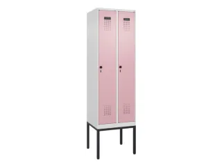 locker,HxBxD 2120x600x500mm,2vak,vak B 300mm,draaigrendel - 2