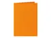 Correspondentiekaart Papicolor dubbel 105x148mm oranje pak à 6 stuks