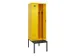 armoire vestiaire avec banc noir et blanc,HxlxP 2120x600x815mm