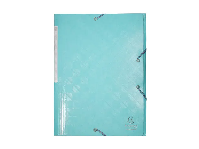 Elastomap A4 3 Kleppen Gelamineerd Glanskarton 600gr Assorti