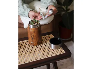 Lunchbox Les Artistes Paris 700ml geïsoleerd met lepel Wood - 8
