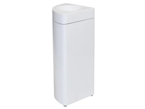 afvalbak,zelfblussend,40l,HxBxD 760x350x350mm,kop grijs