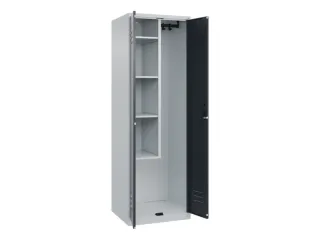 schoonmaakkast,HxBxD 1850x600x500mm,links 4vakken - 2
