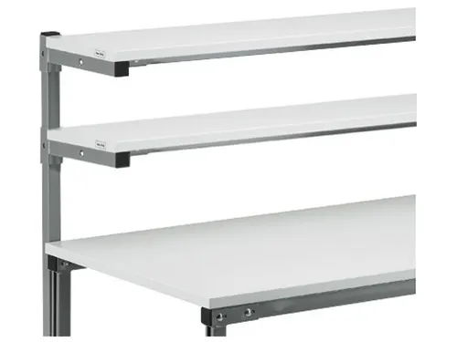 ESD-legbord voor montagetafel B 1500mm HxD 25x310mm hout lichtgrijs