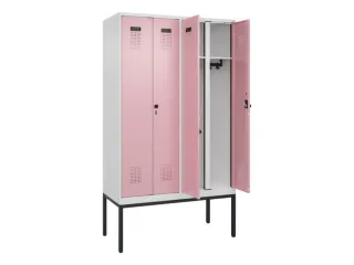 locker voor scheiding van kleding,HxBxD 2120x1200x500mm,4vak - 1
