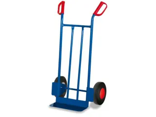 Steekwagen Staal Zakken 250kg Massief Rubber Banden - 1