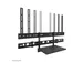 Neomounts AV60-500BL Videobar en laptophouder kit 43-110 inch - max 8