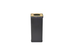PBCORBN Recyclingbak Plastic 50 L. zwart / geel