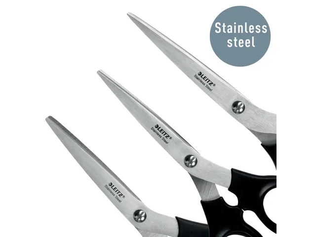 Schaar Leitz scharenset 165/185/200mm roestvrijstaal zwart