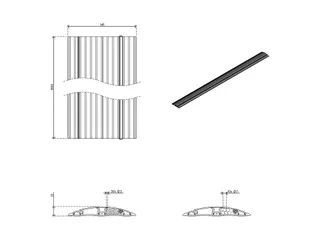 Addit kabelbeschermer 180cm recht 432 - 3