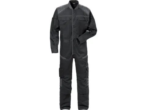 Fristads Fusion 8555 overall, zwart/grijs, maat XL, per stuk