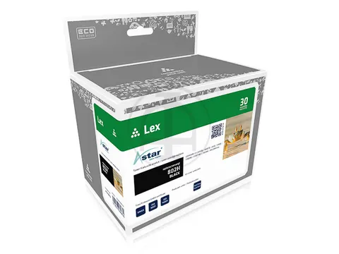AS11802 Astar Lexmark 80C2HK0 CX toner zwart rebuilt 4000pag chip