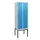locker,HxBxD 1950x600x500mm,2vak,vak B 300mm,draaigrendel