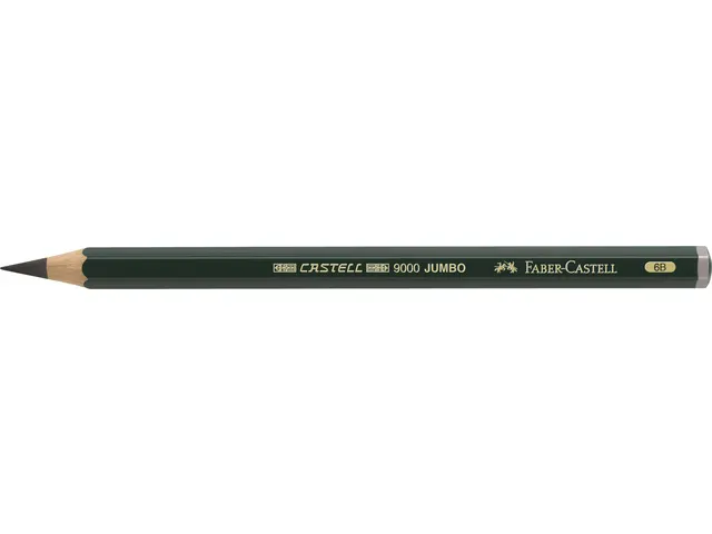 Crayon Faber Castell 9000 Jumbo 6B