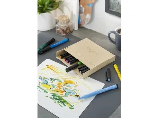 Tekenstift Faber-Castell Pitt Artist Pen Brush 12dlg studiobox - 4