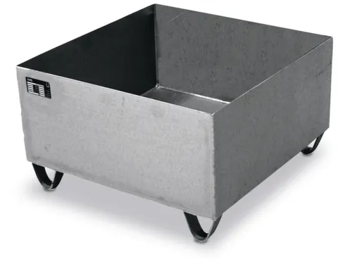 Opvangbak 2X 224L Opvangvol. 224L Rvs H X B X D 360X 1200X 800Mm